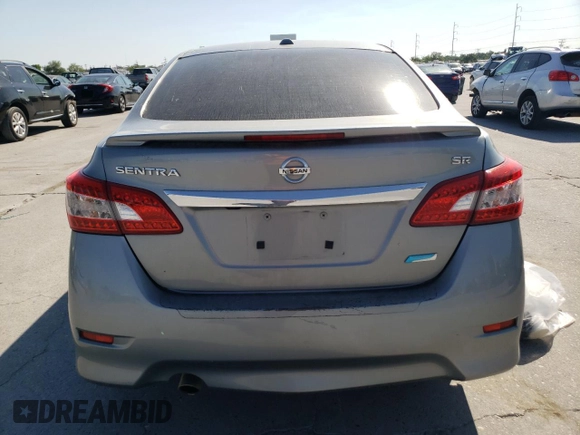 2013 Nissan Sentra S with VIN 3N1AB7APXDL644734, listed as a Copart auction lot 52503245 with 176,325 mi miles and Salvage Title. Bid and sale history available at DreamBid. Image 6.