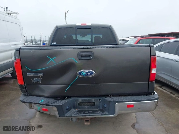 2005 Ford F-150 XLT with VIN 1FTPW12555FB46149, listed as a IAAI auction lot 41660959 with 214,605 mi miles. Bid and sale history available at carsss.com. Image 16.