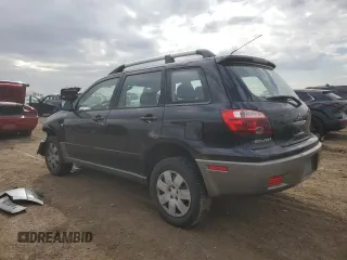 2005 Mitsubishi Outlander LS z VIN JA4LZ31F25U007940, wystawiony jako Copart lot #50215045 z przebiegiem 169 790 mil mil oraz Szkoda całkowita • Salvage title. Historia ofert i sprzedaży dostępna na DreamBid. Obrazek 2.
