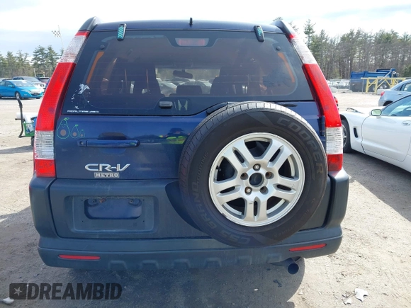 2005 Honda CR-V LX with VIN SHSRD78565U333972, listed as a IAAI auction lot 41894555 with 161,254 mi miles. Bid and sale history available at carsss.com. Image 17.