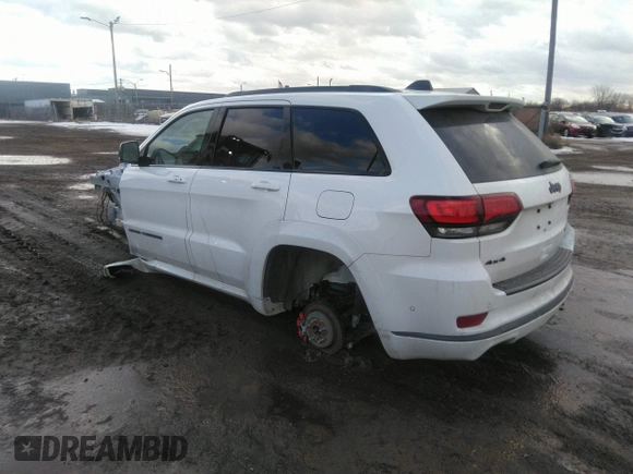 2019 Jeep Grand Cherokee Limited X with VIN 1C4RJFBT2KC539316, listed as a IAAI auction lot 41458815 with Not provided miles and . Bid and sale history available at DreamBid. Image 3.