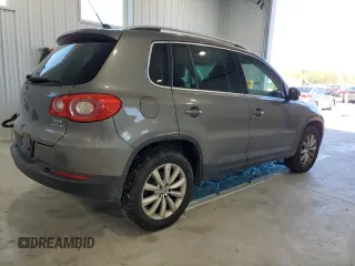 2011 Volkswagen Tiguan SE with VIN WVGBV7AXXBW544449, listed as a Copart auction lot 54678055 with 159,243 mi miles and Salvage Title. Bid and sale history available at DreamBid. Image 3.