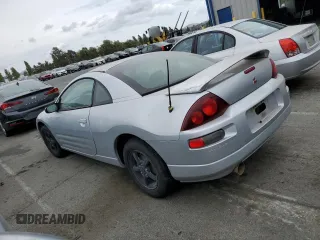 2000 Mitsubishi Eclipse RS with VIN 4A3AC34G2YE038345, listed as a Copart auction lot 68143674 with 223,846 mi miles and Salvage Title. Bid and sale history available at carsss.com. Image 2.