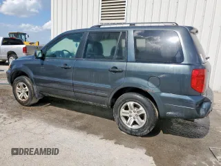 2003 Honda Pilot EX z VIN 2HKYF18583H593038, wystawiony jako Copart lot #59750725 z przebiegiem 249 921 mil mil oraz Czysty tytuł • Clean title. Historia ofert i sprzedaży dostępna na DreamBid. Obrazek 2.