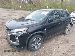 2020 Mitsubishi Outlander Sport ES 2.0 with VIN JA4AP3AU5LU008489, listed as a IAAI auction lot 41957550 with 103,048 mi miles. Bid and sale history available at carsss.com. Image 2.