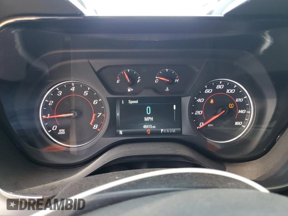 2018 Chevrolet Camaro 1LT with VIN 1G1FB1RS6J0146492, listed as a Copart auction lot 46284163 with 48,415 mi miles. Bid and sale history available at carsss.com. Image 9.