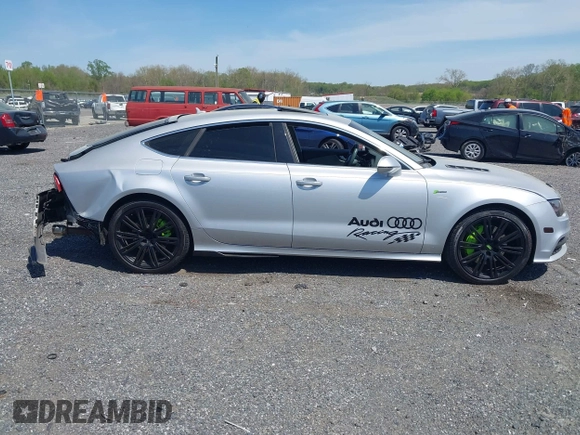 2014 Audi A7 Prestige with VIN WAU2GAFC3EN033481, listed as a IAAI auction lot 42094489 with 93,147 mi miles and . Bid and sale history available at DreamBid. Image 13.