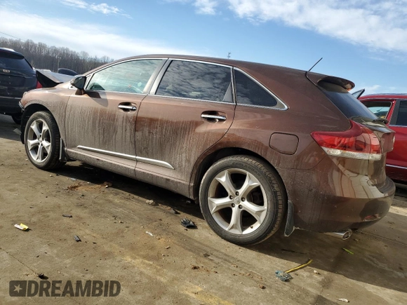 2013 Toyota Venza LE with VIN 4T3BK3BB4DU081587, listed as a Copart auction lot 46638185 with 166,002 mi miles and Salvage Title. Bid and sale history available at DreamBid. Image 2.