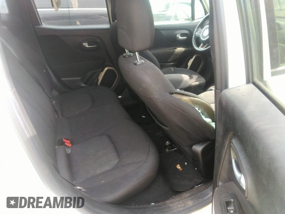 2017 Jeep Renegade Latitude with VIN ZACCJABB2HPF78086, listed as a IAAI auction lot 39977665 with 106,944 mi miles and . Bid and sale history available at DreamBid. Image 8.