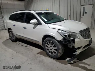 2015 Buick Enclave Leather with VIN 5GAKRBKD0FJ227364, listed as a Copart auction lot 51551715 with 128,227 mi miles and Salvage Title. Bid and sale history available at carsss.com. Image 4.