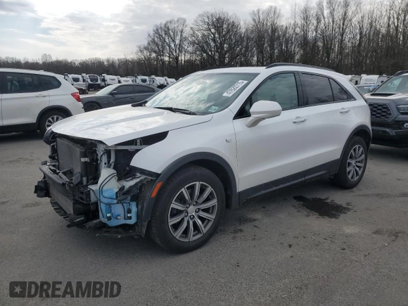 2019 Cadillac XT4 AWD Sport with VIN 1GYFZFR47KF203034, listed as a Copart auction lot 47620715 with 112,937 mi miles and Salvage title. Bid and sale history available at DreamBid. Image 1.