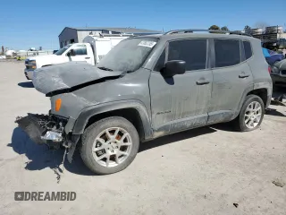 2022 Jeep Renegade Latitude z VIN ZACNJDB10NPN78548, wystawiony jako Copart lot #47062755 z przebiegiem 46 157 mil mil oraz Czysty tytuł • Clean title. Historia ofert i sprzedaży dostępna na DreamBid. Obrazek 1.