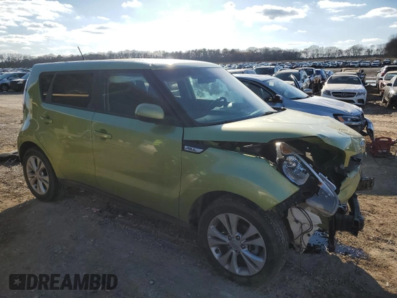 2016 Kia Soul + with VIN KNDJP3A58G7855509, listed as a Copart auction lot 46389995 with 137,207 mi miles and Salvage Title. Bid and sale history available at carsss.com. Image 4.