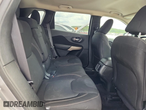 2017 Jeep Cherokee Latitude with VIN 1C4PJLCB3HD232882, listed as a Copart auction lot 63185575 with 126,000 mi miles and Salvage title. Bid and sale history available at DreamBid. Image 11.