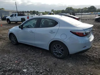 2020 Toyota Yaris Sedan L with VIN 3MYDLBYV4LY715881, listed as a Copart auction lot 73287304 with 54,501 mi miles and Salvage Title. Bid and sale history available at carsss.com. Image 2.