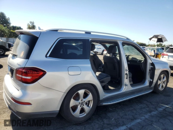 2019 Mercedes-Benz GLS with VIN 4JGDF6EE8KB240858, listed as a Copart auction lot 72847413 with 23,249 mi miles. Bid and sale history available at carsss.com. Image 3.