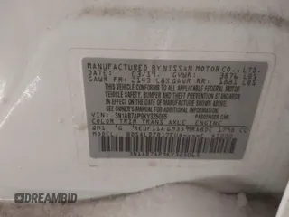 2019 Nissan Sentra S z VIN 3N1AB7AP9KY325065, wystawiony jako IAAI lot #41612204 z przebiegiem 141 818 mil mil oraz . Historia ofert i sprzedaży dostępna na DreamBid. Obrazek 9.