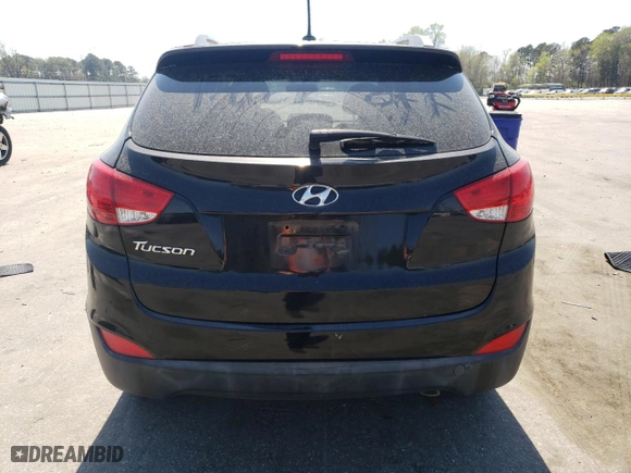 2014 Hyundai Tucson Limited with VIN KM8JU3AG4EU831972, listed as a Copart auction lot 50717775 with 83,906 mi miles and Salvage Title. Bid and sale history available at carsss.com. Image 6.