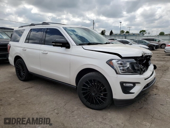 2019 Ford Expedition Limited with VIN 1FMJU2ATXKEA80924, listed as a Copart auction lot 56537255 with 111,046 mi miles and Salvage title. Bid and sale history available at DreamBid. Image 4.