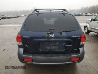 2005 Hyundai Santa Fe GLS with VIN KM8SC73D85U890802, listed as a Copart auction lot 80218154 with 230,793 mi miles and Salvage Title. Bid and sale history available at carsss.com. Image 6.