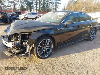 2021 Audi A5 Sportback S line Premium Plus with VIN WAUFACF57MA020805, listed as a IAAI auction lot 41818697 with 80,804 mi miles and . Bid and sale history available at DreamBid. Image 2.