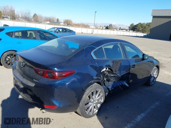 2021 Mazda 3 Select with VIN 3MZBPBBL8MM250013, listed as a IAAI auction lot 41430402 with 43,819 mi miles and . Bid and sale history available at carsss.com. Image 4.