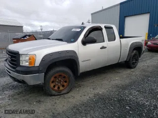 2011 GMC Sierra 1500 Work Truck with VIN 1GTR2TEA6BZ355841, listed as a Copart auction lot 46369114 with 0 mi miles and Salvage Title. Bid and sale history available at carsss.com. Image 1.