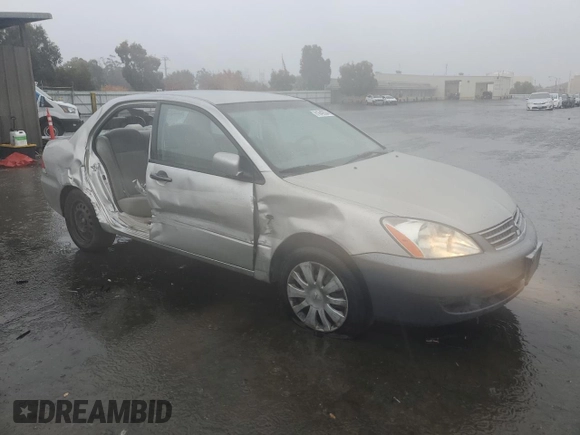 2006 Mitsubishi Lancer ES with VIN JA3AJ26E06U018580, listed as a Copart auction lot 81649334 with 264,880 mi miles and Salvage Title. Bid and sale history available at carsss.com. Image 4.