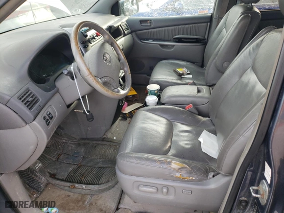 2009 Toyota Sienna CE with VIN 5TDZK23C89S246713, listed as a Copart auction lot 88325975 with 282,494 mi miles and Salvage Title. Bid and sale history available at carsss.com. Image 7.