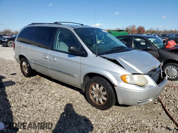 2007 Chrysler Town & Country LWB Touring with VIN 2A8GP54L67R189872, listed as a Copart auction lot 80926694 with 238,192 mi miles and Salvage Title. Bid and sale history available at carsss.com. Image 4.