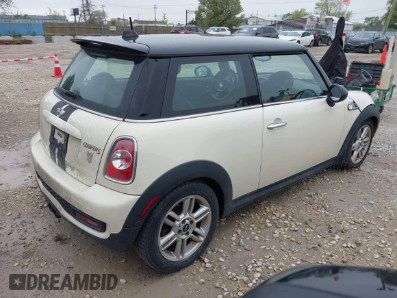 2013 MINI Hardtop S with VIN WMWSV3C54DT394199, listed as a IAAI auction lot 42163715 with 146,548 mi miles and . Bid and sale history available at DreamBid. Image 4.