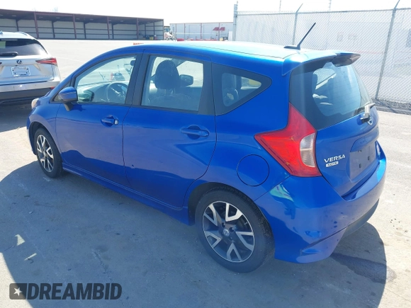 2015 Nissan Note SV with VIN 3N1CE2CP5FL385671, listed as a IAAI auction lot 41808732 with 99,218 mi miles and . Bid and sale history available at DreamBid. Image 3.