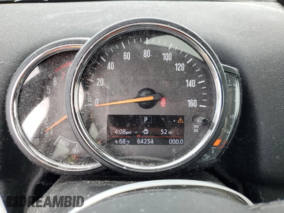 2018 MINI Countryman Cooper with VIN WMZYS7C35J3F44329, listed as a Copart auction lot 46487975 with 64,234 mi miles and Salvage title. Bid and sale history available at DreamBid. Image 9.