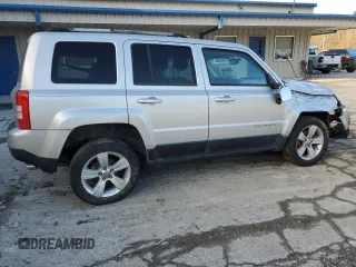 2012 Jeep Patriot Limited with VIN 1C4NJRCB6CD633166, listed as a Copart auction lot 45194075 with 159,233 mi miles and Salvage Title. Bid and sale history available at carsss.com. Image 3.