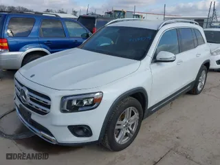 2020 Mercedes-Benz GLB with VIN W1N4M4GB8LW033312, listed as a IAAI auction lot 41488575 with 108,682 mi miles. Bid and sale history available at carsss.com. Image 2.