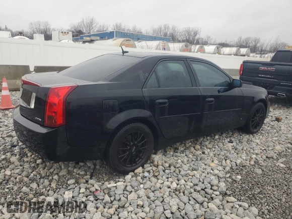 2007 Cadillac CTS with VIN 1G6DP577970155298, listed as a Copart auction lot 83100364 with 117,674 mi miles and Salvage Title. Bid and sale history available at carsss.com. Image 3.