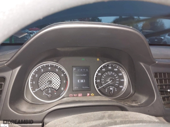 2019 Hyundai Elantra Preferred with VIN KMHD84LF9KU735813, listed as a IAAI auction lot 41073996 with 96,326 mi miles. Bid and sale history available at carsss.com. Image 7.