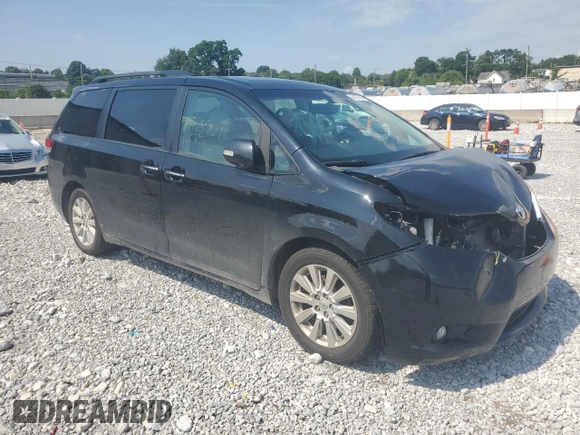 2014 Toyota Sienna Limited with VIN 5TDDK3DC3ES082361, listed as a Copart auction lot 64257095 with 181,233 mi miles and Salvage title. Bid and sale history available at DreamBid. Image 4.