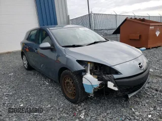2012 Mazda 3 GX with VIN JM1BL1KFXC1532250, listed as a Copart auction lot 38709862 with 121,173 mi miles and Salvage Title. Bid and sale history available at carsss.com. Image 1.