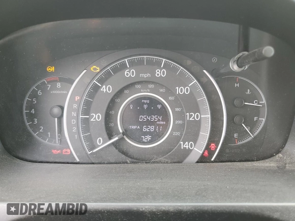 2014 Honda CR-V LX with VIN 2HKRM4H32EH698560, listed as a Copart auction lot 74535634 with 54,354 mi miles and Clean Title. Bid and sale history available at carsss.com. Image 9.