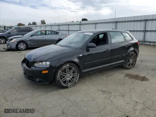 2008 Audi A3 with VIN WAUHF78P18A130657, listed as a Copart auction lot 45312365 with 117,692 mi miles and Salvage Title. Bid and sale history available at carsss.com. Image 1.