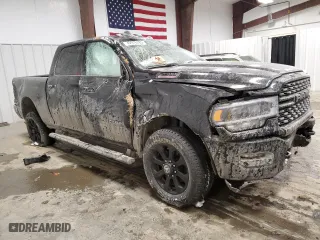 2024 Ram 2500 Big Horn with VIN 3C6UR5DJ8RG388022, listed as a Copart auction lot 42976785 with 0 mi miles and Salvage Title. Bid and sale history available at carsss.com. Image 4.
