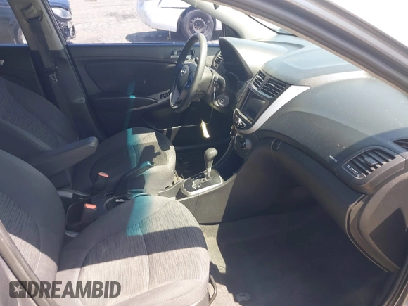 2016 Hyundai Accent SE with VIN KMHCT5AE4GU251193, listed as a IAAI auction lot 42087776 with 188,309 mi miles. Bid and sale history available at carsss.com. Image 5.