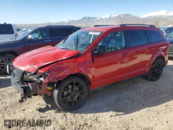2016 Dodge Journey R/T with VIN 3C4PDDEG3GT108772, listed as a Copart auction lot 49909435 with 158,049 mi miles and Salvage Title. Bid and sale history available at DreamBid. Image 1.