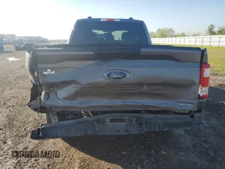 2023 Ford F-150 XL with VIN 1FTEX1CP5PKD56751, listed as a Copart auction lot 50373925 with 68,246 mi miles and Salvage title. Bid and sale history available at DreamBid. Image 6.