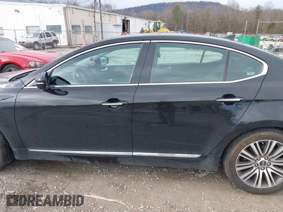2015 Kia Cadenza Premium with VIN KNALN4D74F5188219, listed as a IAAI auction lot 41530800 with 144,330 mi miles. Bid and sale history available at carsss.com. Image 14.