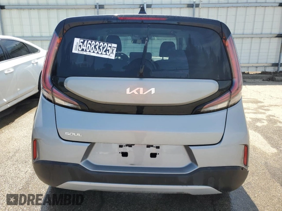 2023 Kia Soul LX with VIN KNDJ23AU8P7869870, listed as a Copart auction lot 54683325 with 67,791 mi miles and Salvage Title. Bid and sale history available at DreamBid. Image 6.