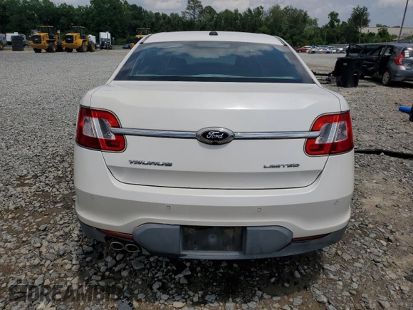 2010 Ford Taurus Limited with VIN 1FAHP2FW8AG162978, listed as a Copart auction lot 57617625 with 228,621 mi miles and Salvage title. Bid and sale history available at DreamBid. Image 6.