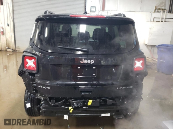 2022 Jeep Renegade Limited z VIN ZACNJDD15NPN49401, wystawiony jako Copart lot #87047184 z przebiegiem 15 165 mil mil oraz Szkoda całkowita • Salvage title. Historia ofert i sprzedaży dostępna na DreamBid. Obrazek 6.