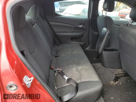2014 Dodge Avenger SE with VIN 1C3CDZAB0EN166815, listed as a Copart auction lot 53706095 with 136,343 mi miles and Salvage Title. Bid and sale history available at carsss.com. Image 10.